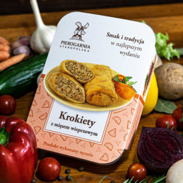 krokiety z mięsem wieprzowym - prezentacja