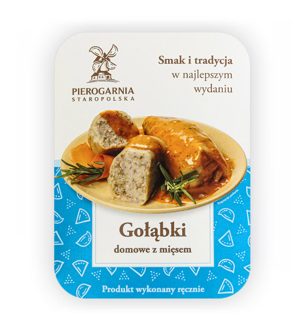 etykieta Gołąbki z mięsem