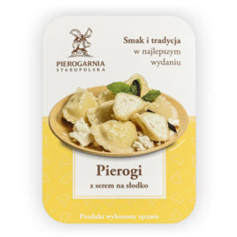 etykieta Pierogi z serem na słodko